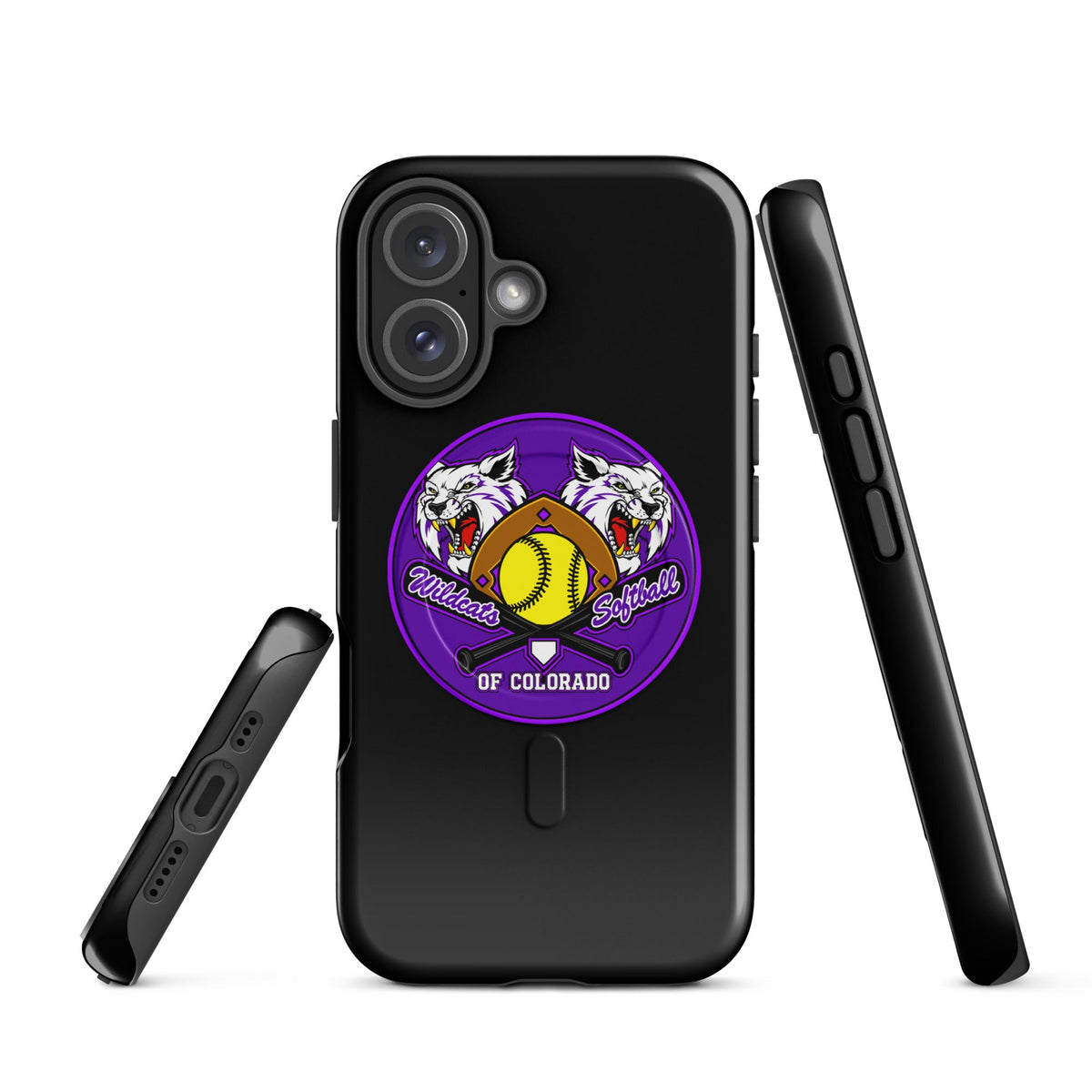 Magsafe Tough Case for iPhone | Wildcats Softball | Badge Logo