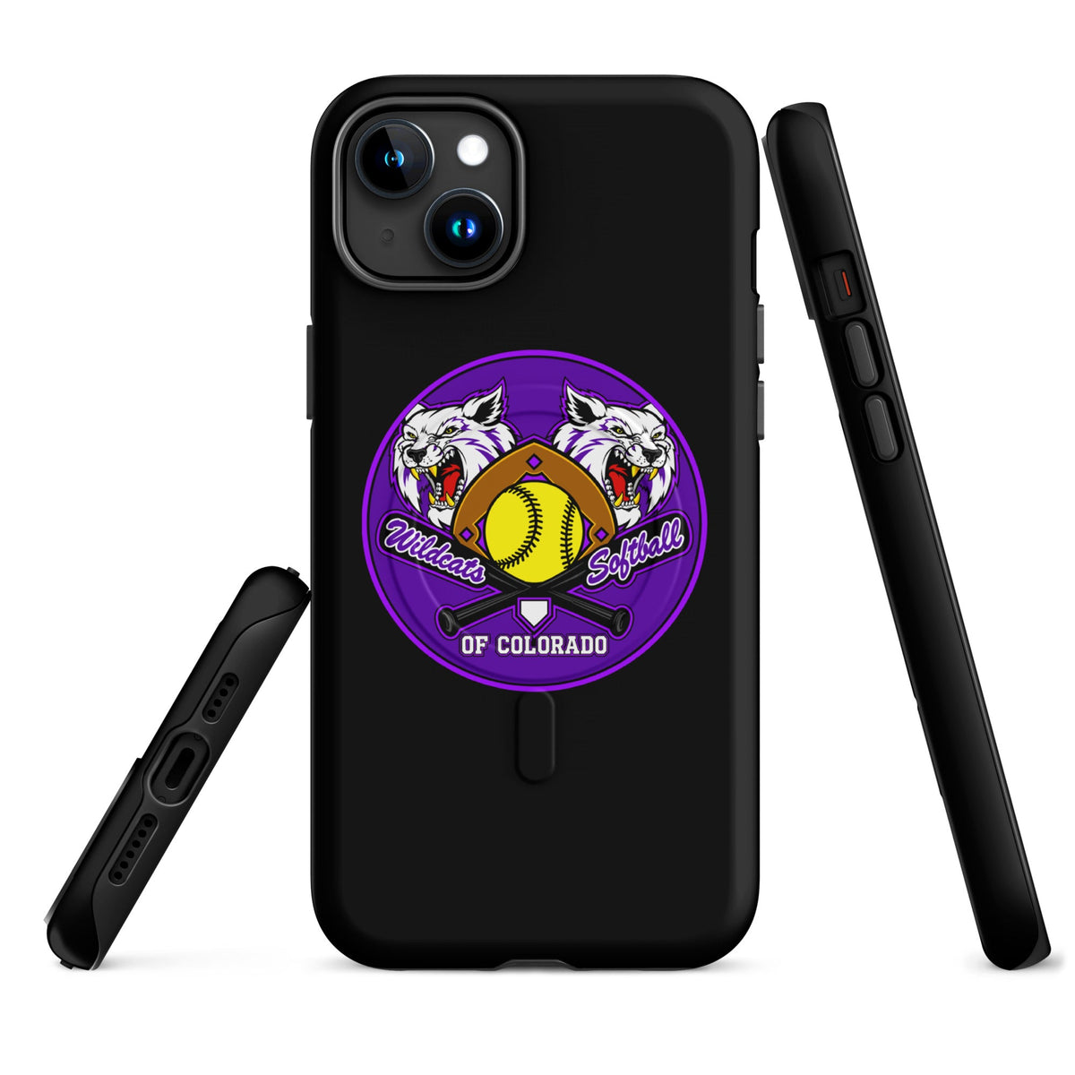 Magsafe Tough Case for iPhone | Wildcats Softball | Badge Logo