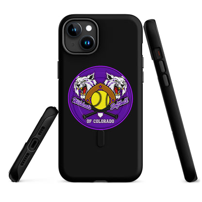 Magsafe Tough Case for iPhone | Wildcats Softball | Badge Logo