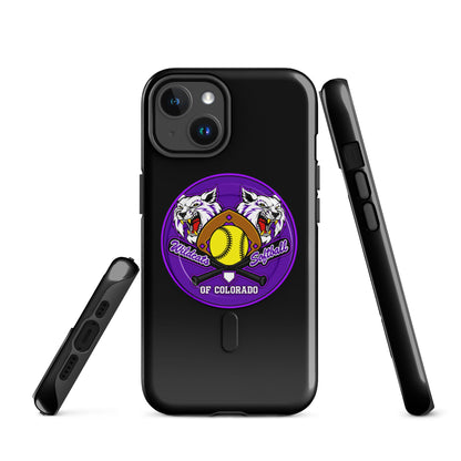 Magsafe Tough Case for iPhone | Wildcats Softball | Badge Logo