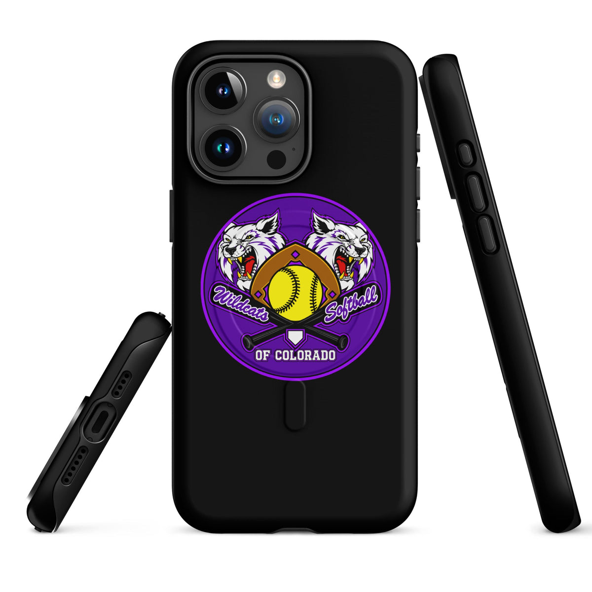 Magsafe Tough Case for iPhone | Wildcats Softball | Badge Logo