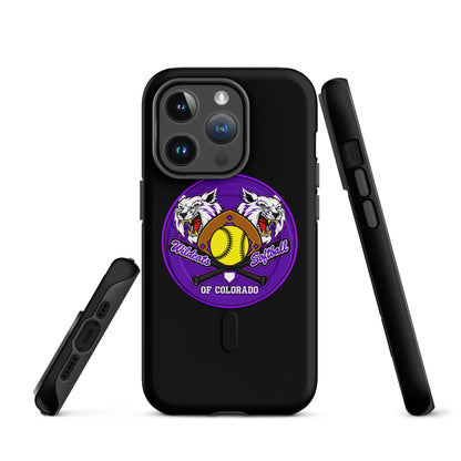 Magsafe Tough Case for iPhone | Wildcats Softball | Badge Logo