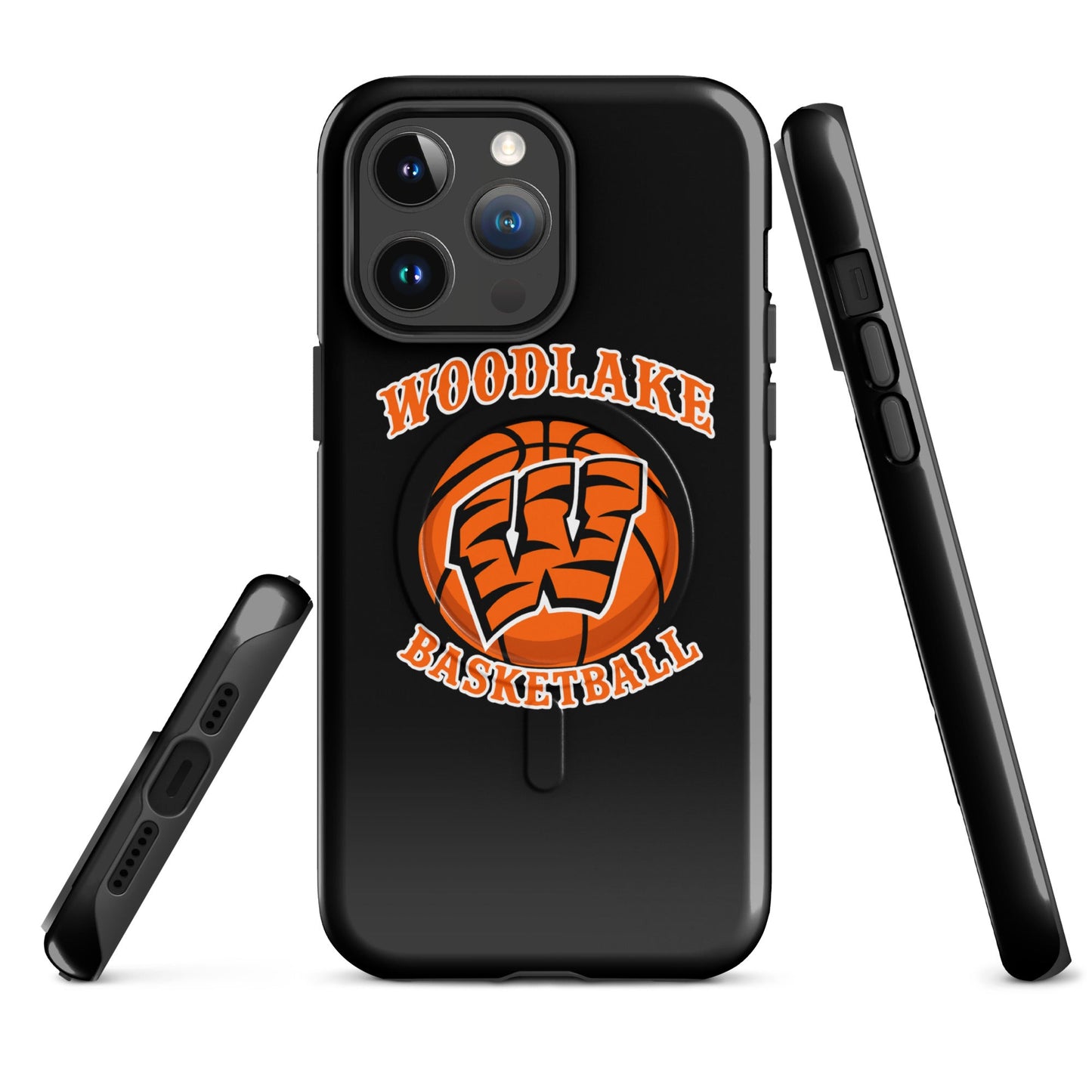Magsafe Tough Case for iPhone | Woodlake Boys Basketball | Athletics Logo