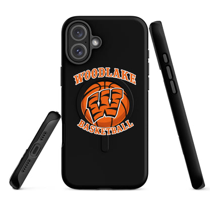 Magsafe Tough Case for iPhone | Woodlake Boys Basketball | Athletics Logo