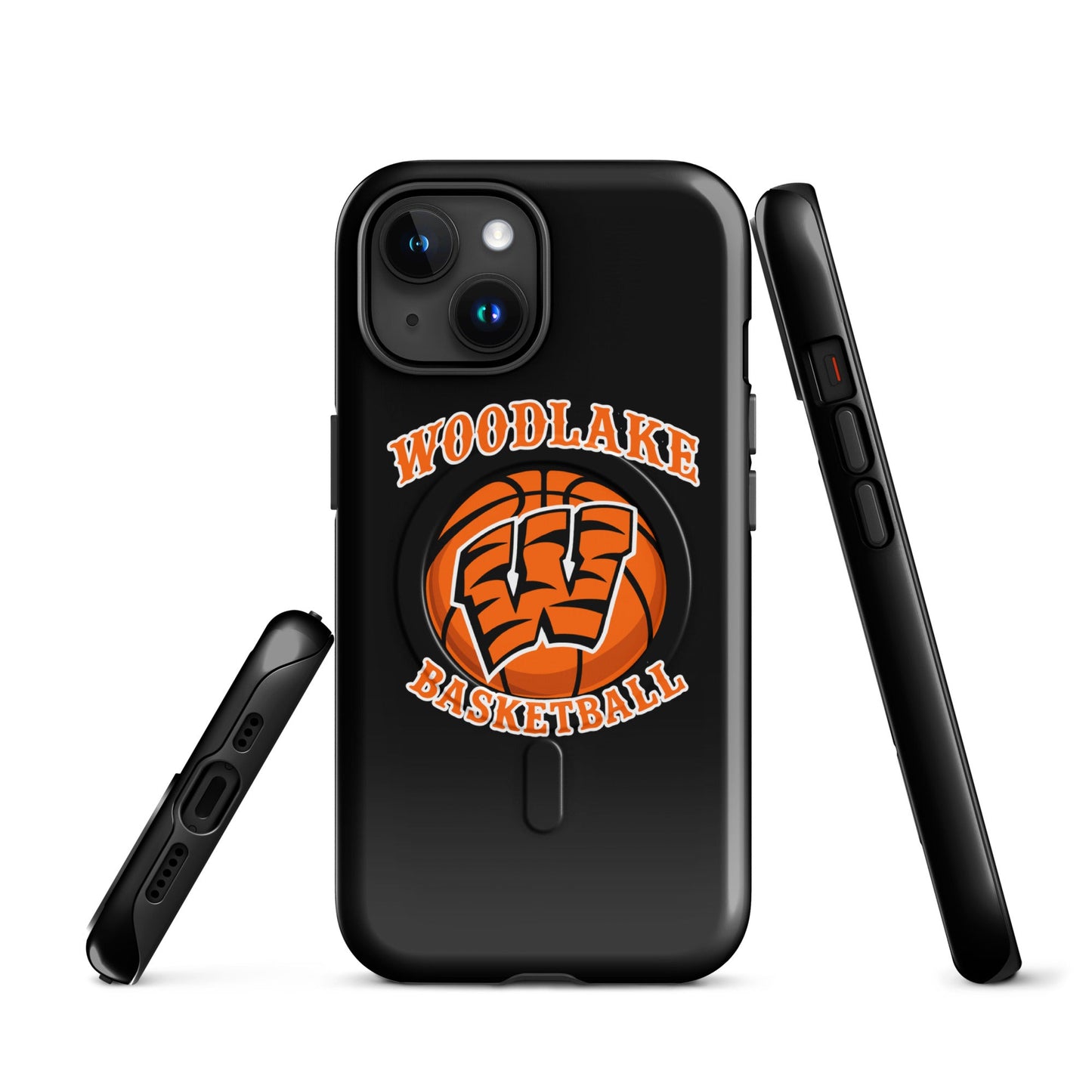 Magsafe Tough Case for iPhone | Woodlake Boys Basketball | Athletics Logo