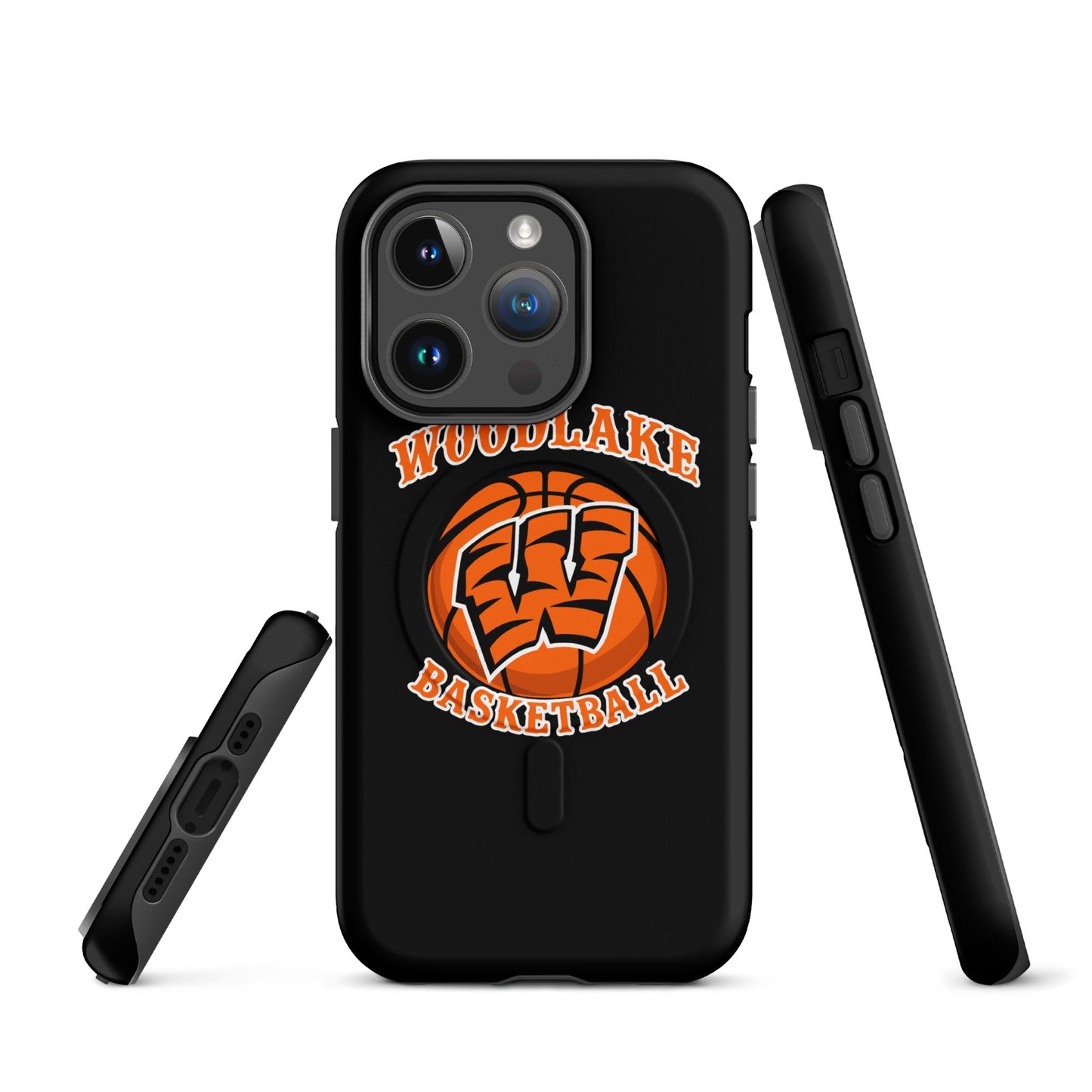Magsafe Tough Case for iPhone | Woodlake Boys Basketball | Athletics Logo