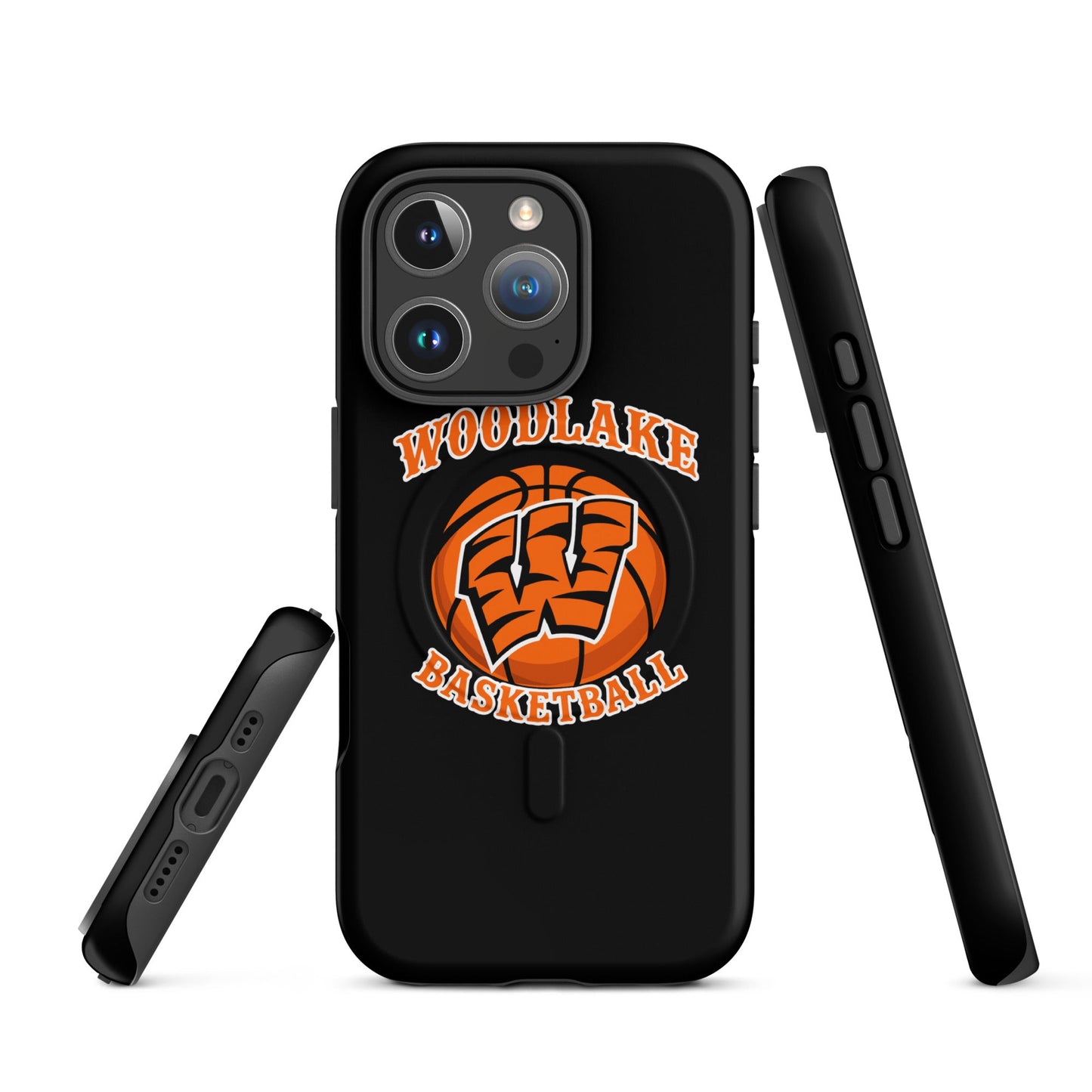 Magsafe Tough Case for iPhone | Woodlake Boys Basketball | Athletics Logo