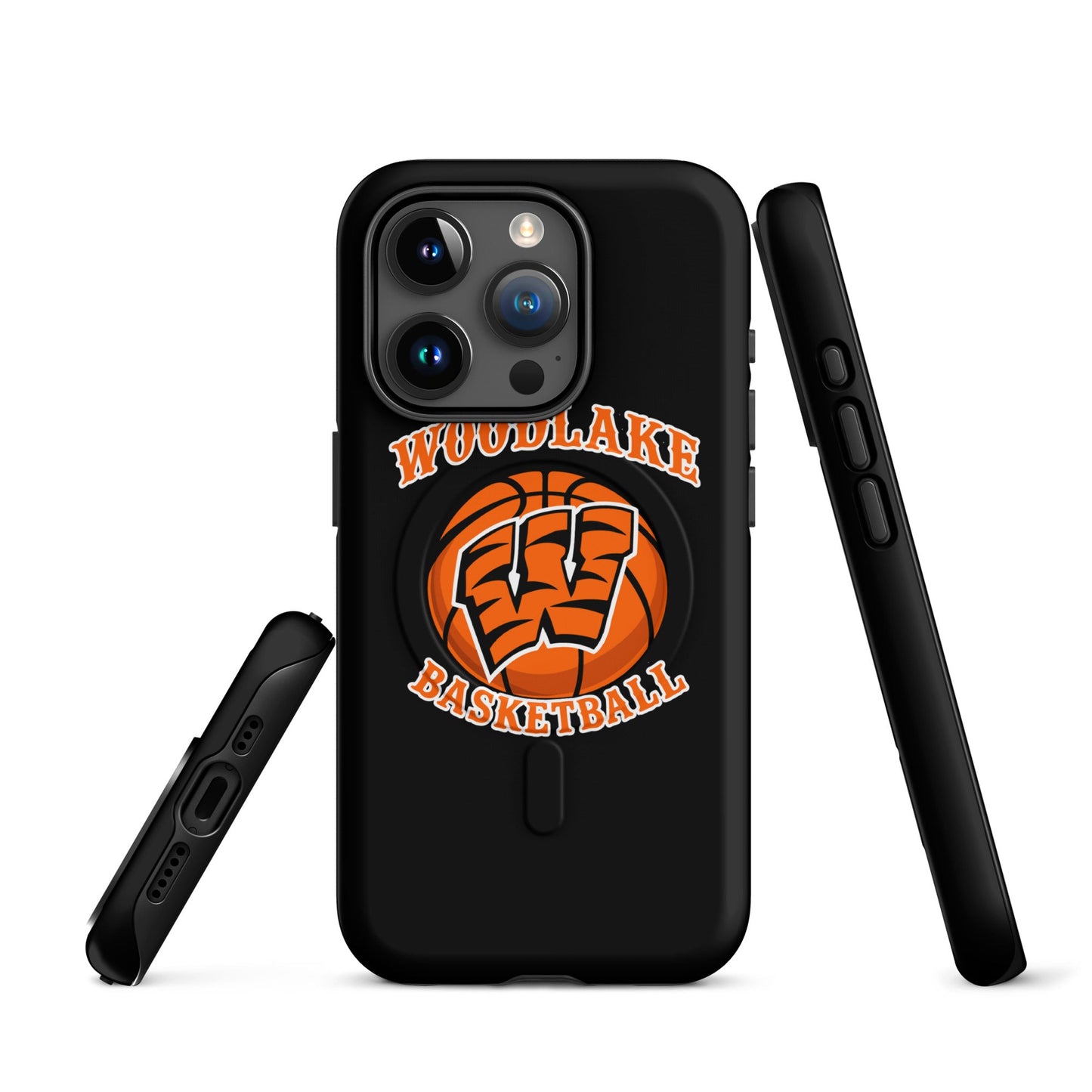 Magsafe Tough Case for iPhone | Woodlake Boys Basketball | Athletics Logo