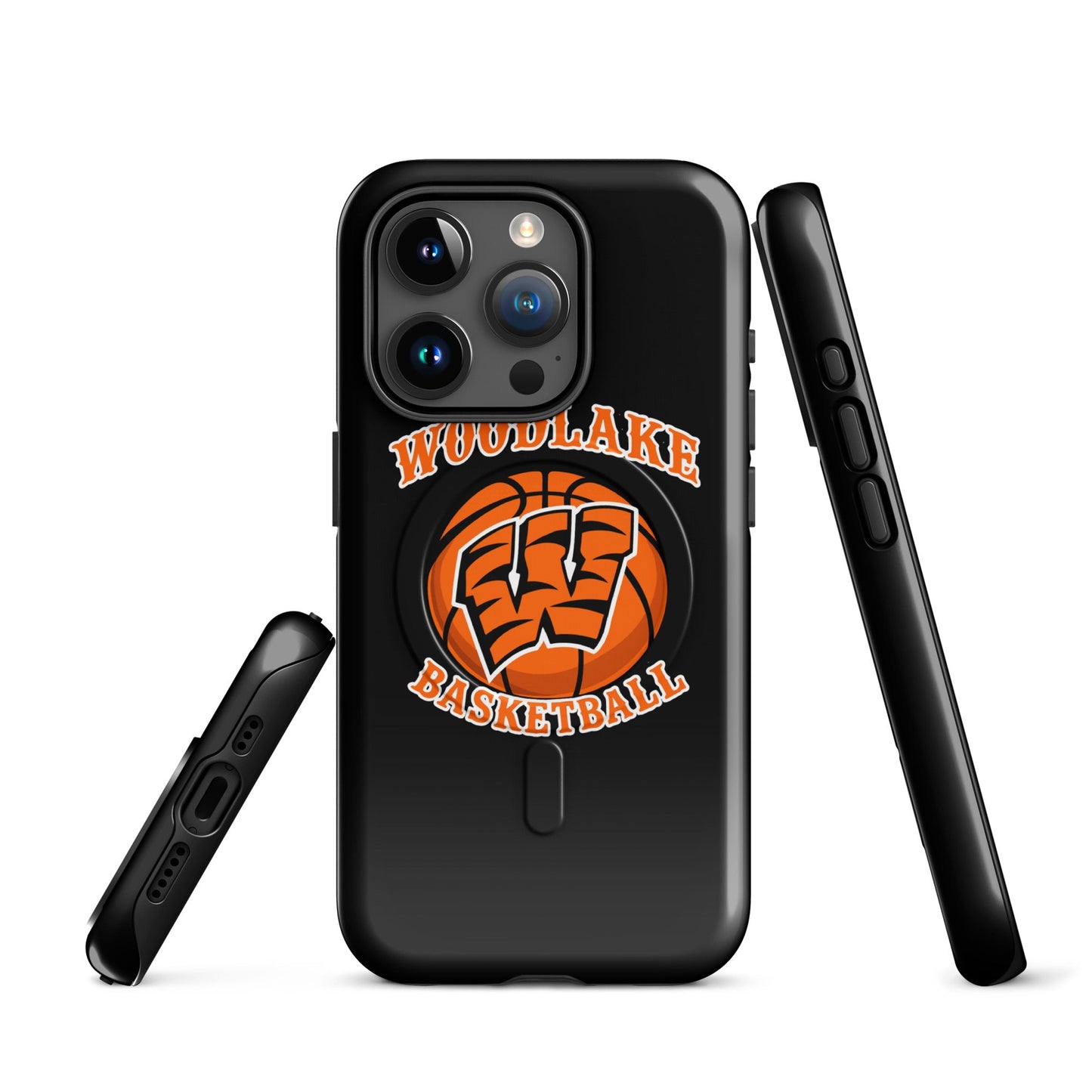 Magsafe Tough Case for iPhone | Woodlake Boys Basketball | Athletics Logo