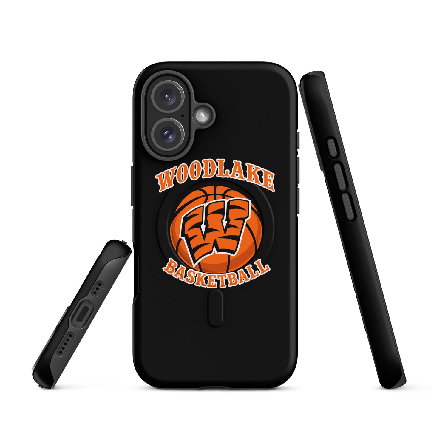 Magsafe Tough Case for iPhone | Woodlake Boys Basketball | Athletics Logo