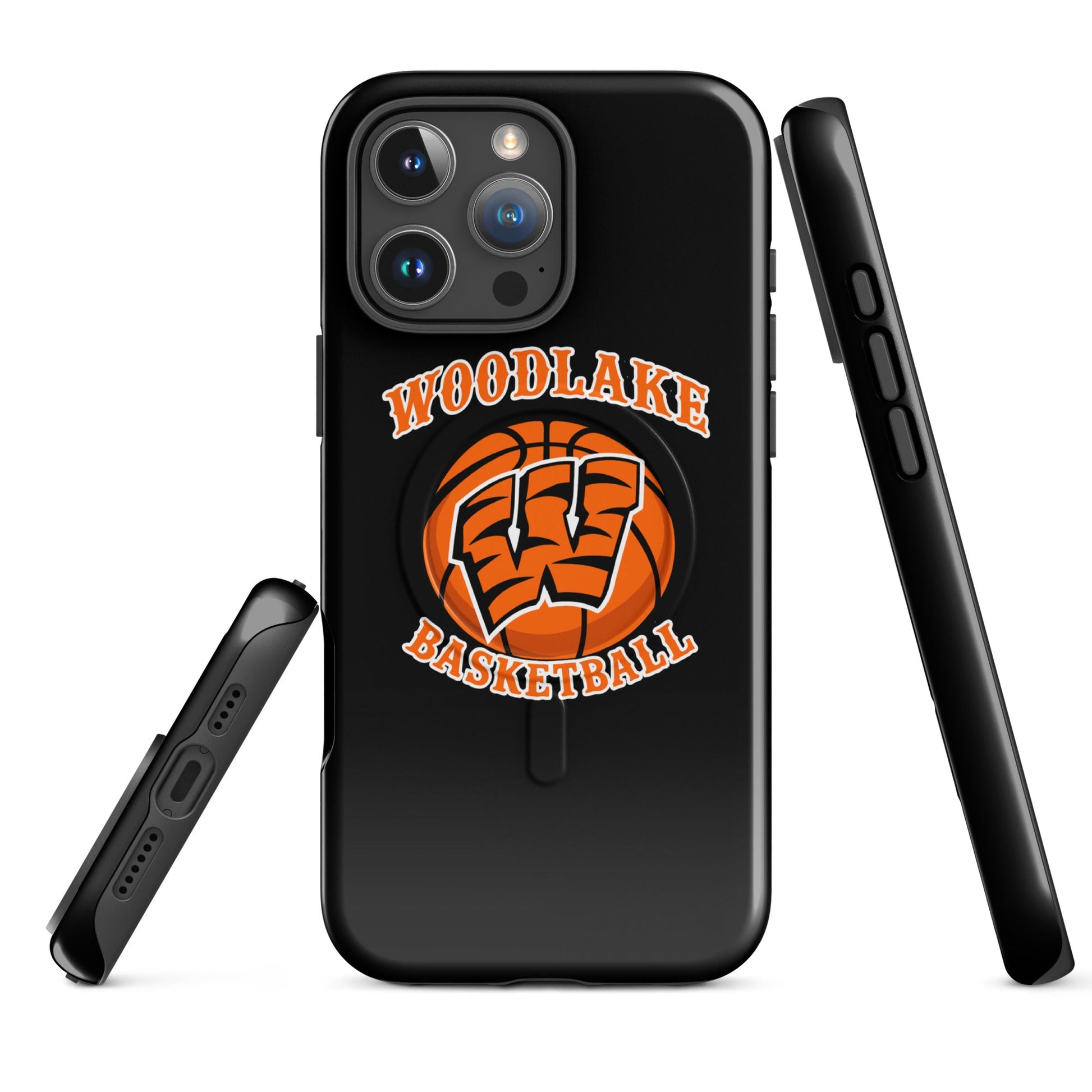 Magsafe Tough Case for iPhone | Woodlake Boys Basketball | Athletics Logo