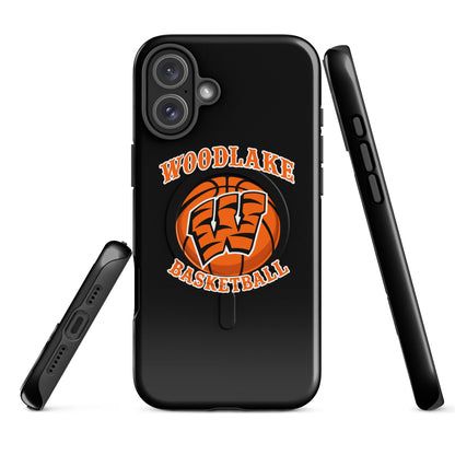 Magsafe Tough Case for iPhone | Woodlake Boys Basketball | Athletics Logo