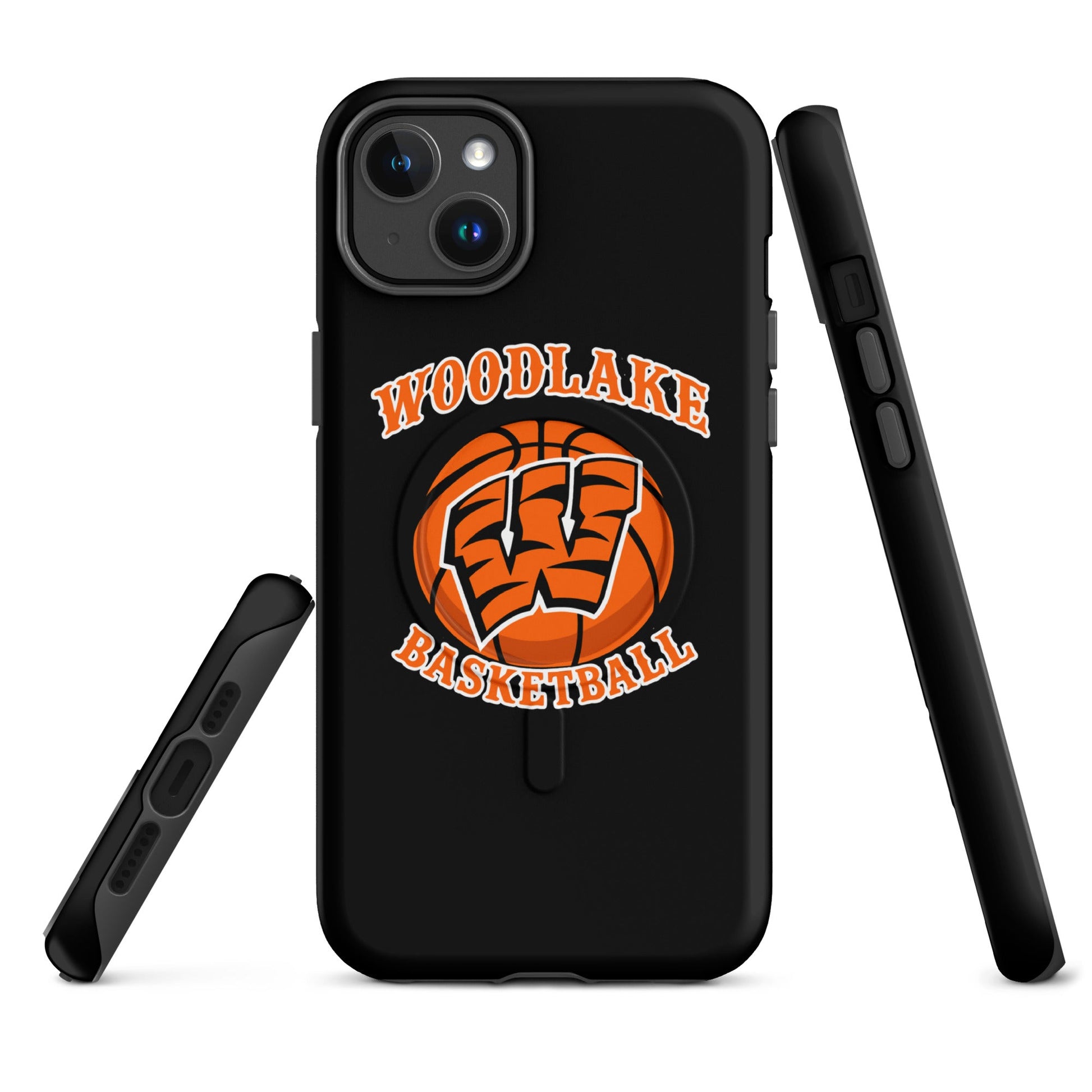 Magsafe Tough Case for iPhone | Woodlake Boys Basketball | Athletics Logo