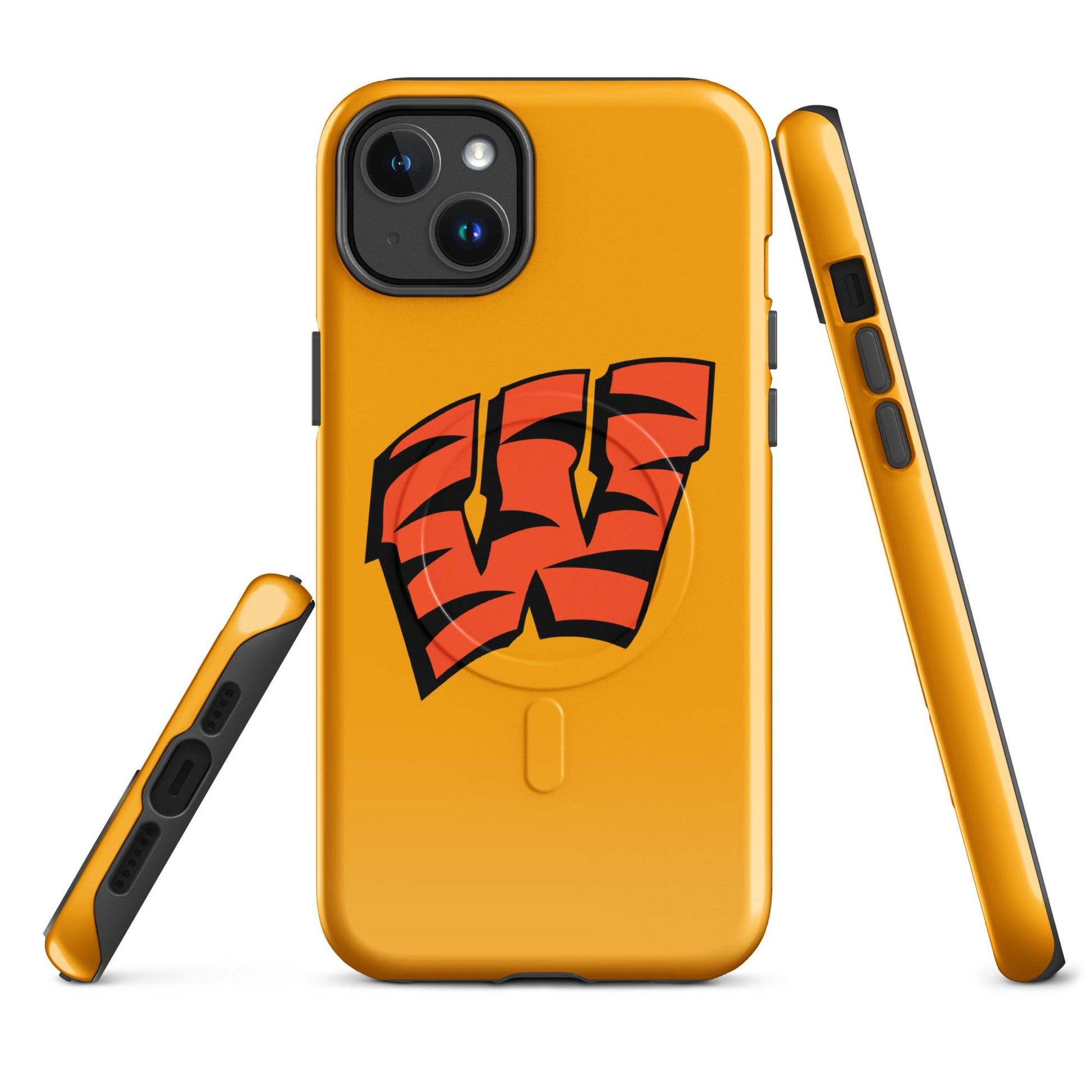 Magsafe Tough Case for iPhone | Woodlake Boys Basketball | W Crest Logo