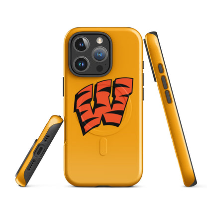 Magsafe Tough Case for iPhone | Woodlake Boys Basketball | W Crest Logo
