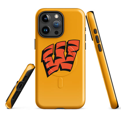 Magsafe Tough Case for iPhone | Woodlake Boys Basketball | W Crest Logo