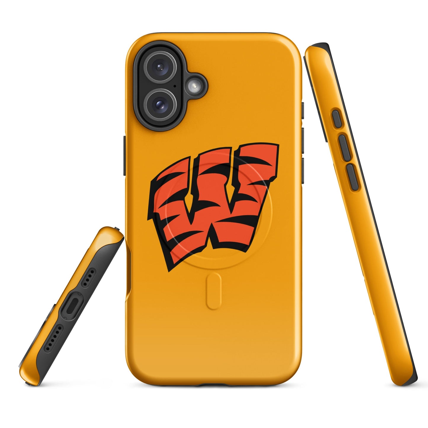 Magsafe Tough Case for iPhone | Woodlake Boys Basketball | W Crest Logo