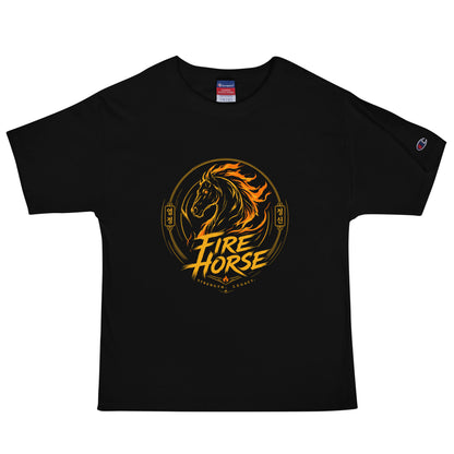Signature | Champion T-Shirt | Fire Horse Masters | Vanguard Logo