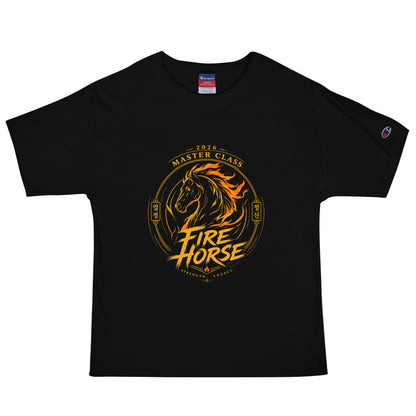 Signature | Champion T-Shirt | Fire Horse Masters | Crest Logo