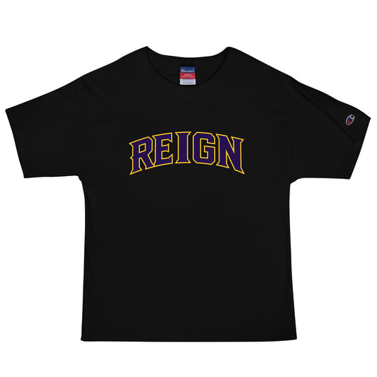 Signature | Champion T-Shirt | REIGN 10U Softball | Script Logo