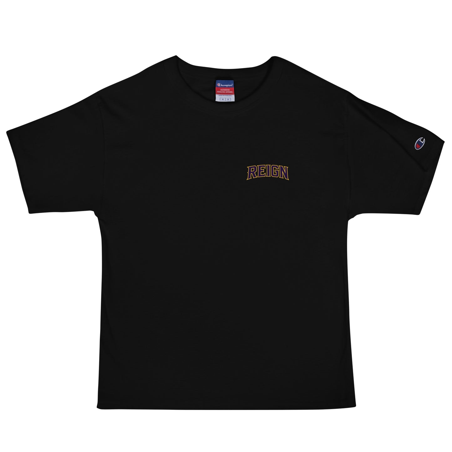Signature | Champion T-Shirt | REIGN 10U Softball | Vanguard Logo