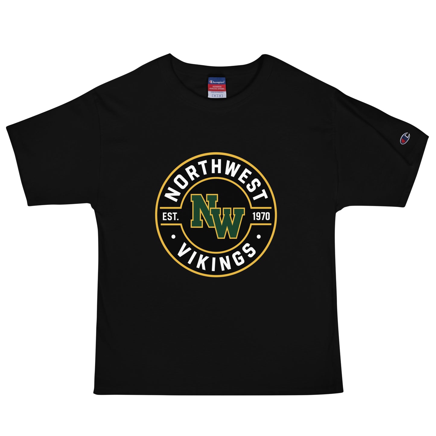 Signature | Champion T-Shirt | Northwest High School | Badge Logo