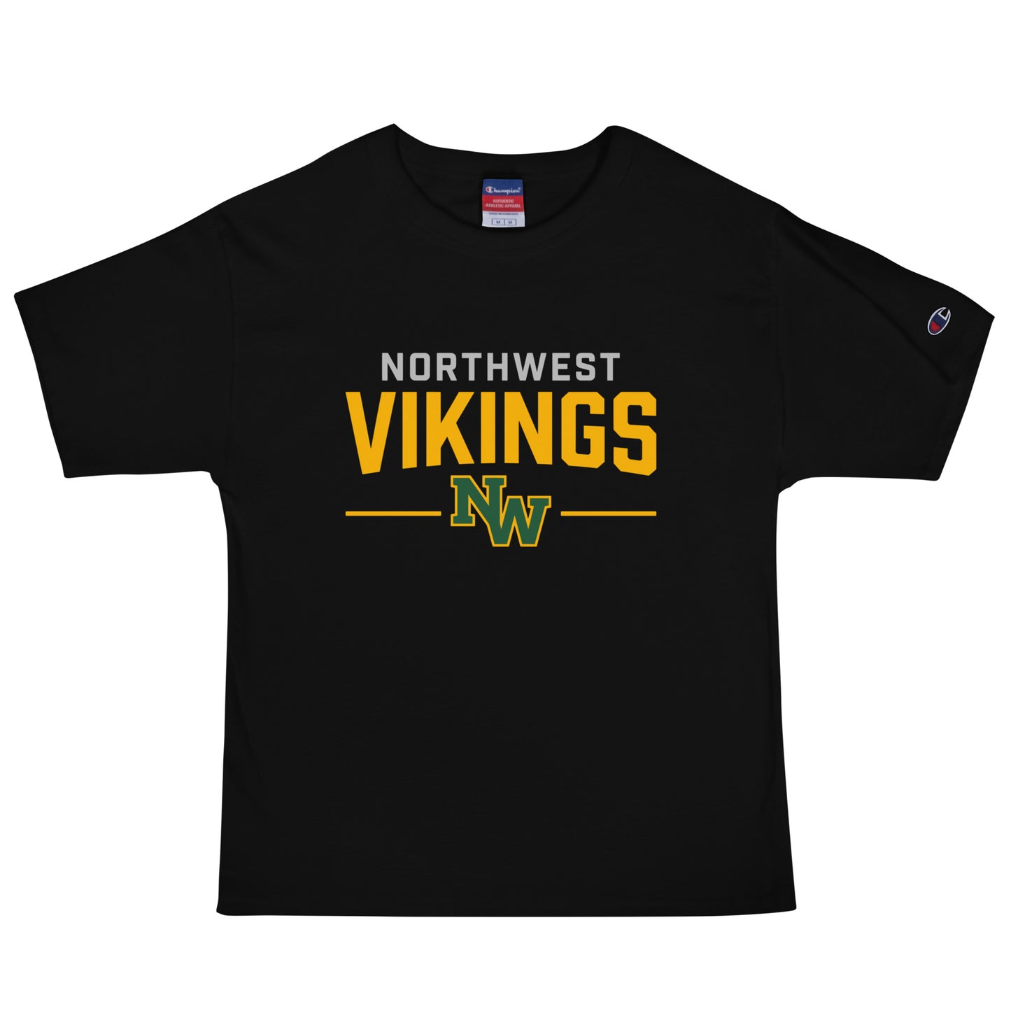 Signature | Champion T-Shirt | Northwest High School | Vikings Logo