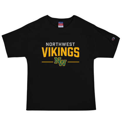 Signature | Champion T-Shirt | Northwest High School | Vikings Logo