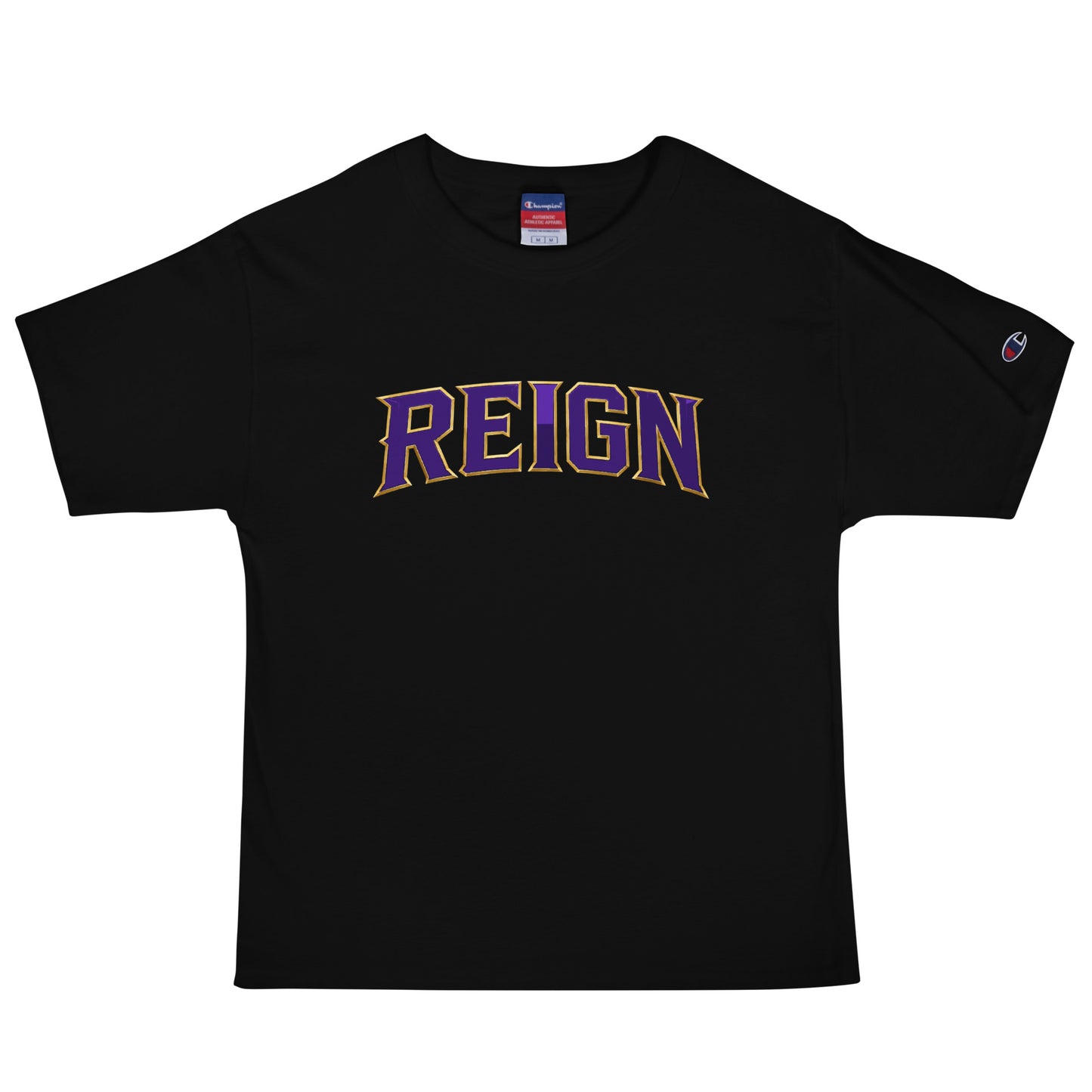 Signature | Champion T-Shirt | REIGN 10U Softball | Script Logo