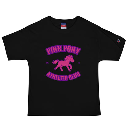 Signature | Champion T-Shirt | Pink Pony Athletic Club | Crest Logo