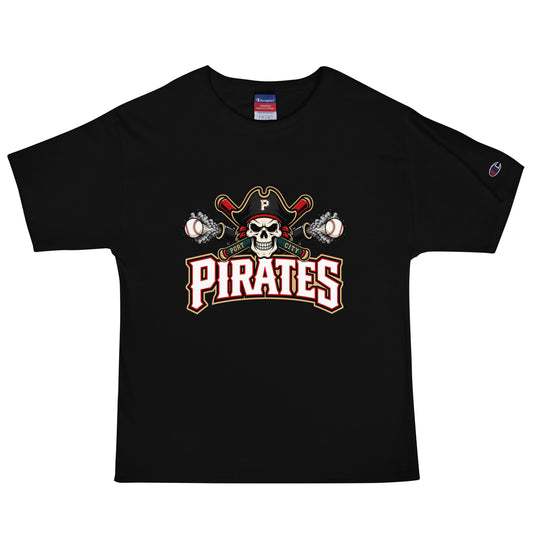Signature | Champion T-Shirt | Port City Pirates | Cannonball Portside Logo