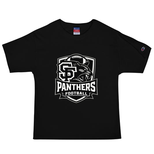 Signature | Champion T-Shirt | Samuel Fels Football | Shield Logo