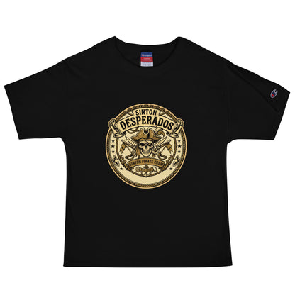 Signature | Champion T-Shirt | Sinton Desperados Baseball | Badge Logo