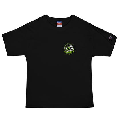 Signature | Champion T-Shirt | Trash Pandas Baseball Organization | Crest Logo