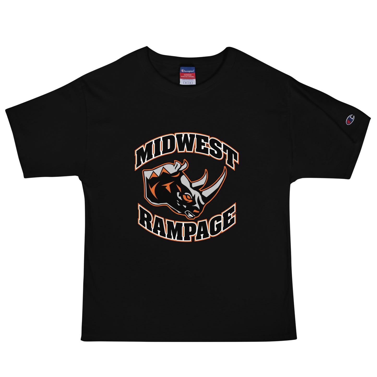 Signature | Champion T-Shirt | Midwest Rampage | Crest Logo