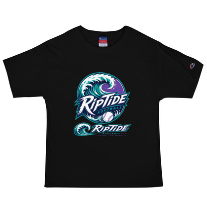 Signature | Champion T-Shirt | RipTide Softball | Crest Logo