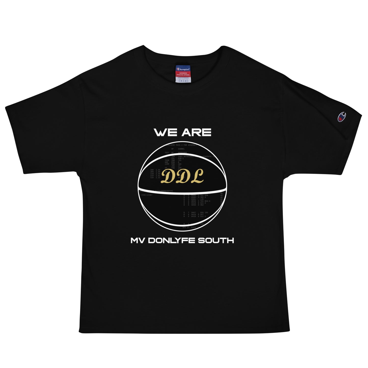 Signature | Champion T-Shirt | Official DDL Merchandise | Vanguard Logo