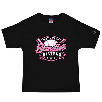 Signature | Champion T-Shirt | Sandlot Sisters | Badge Logo