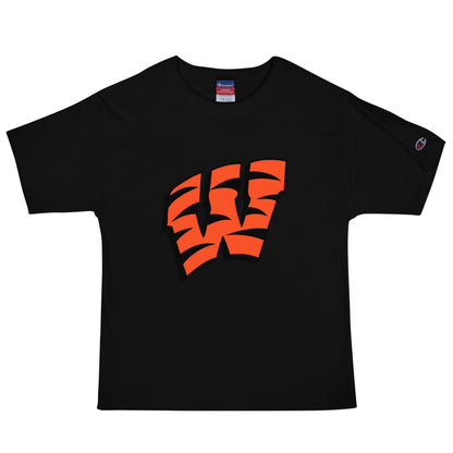 Signature | Champion T-Shirt | Woodlake Boys Basketball | W Crest Logo
