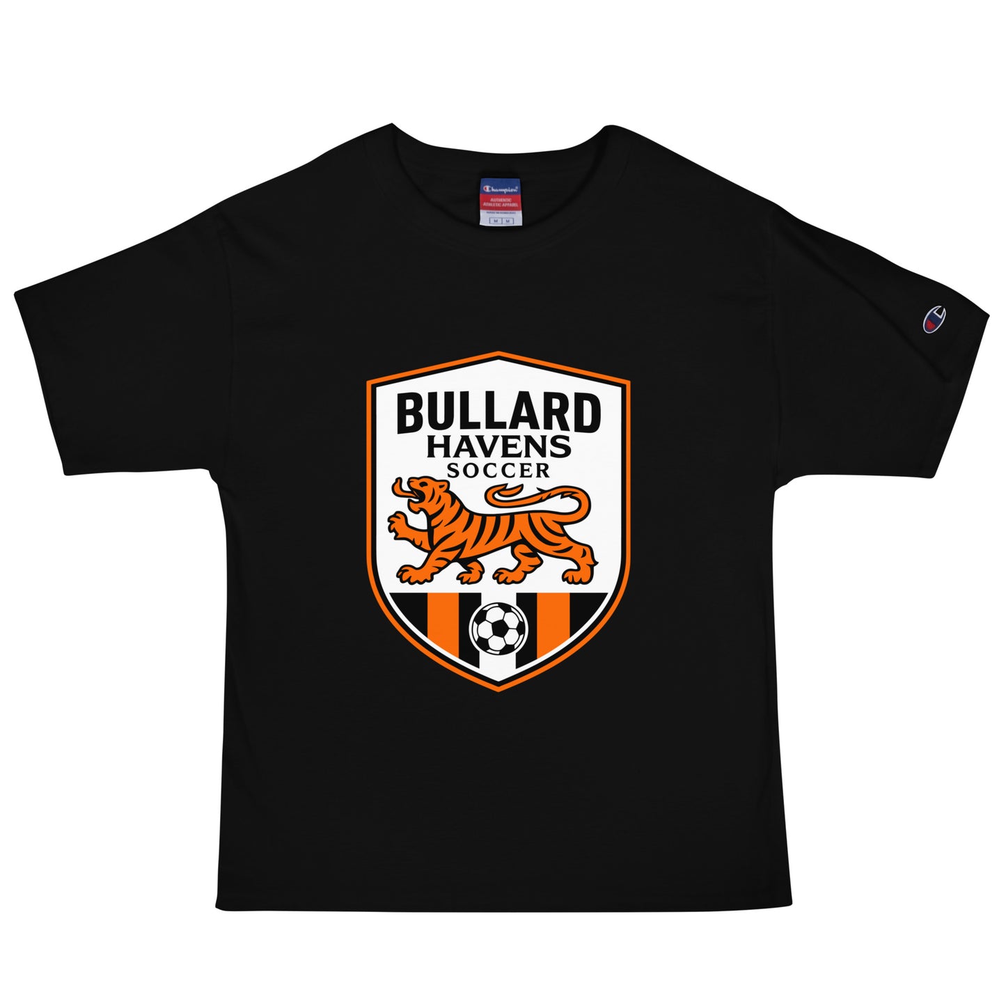 Signature | Champion T-Shirt | Bullard Havens Boys Soccer | Shield Logo