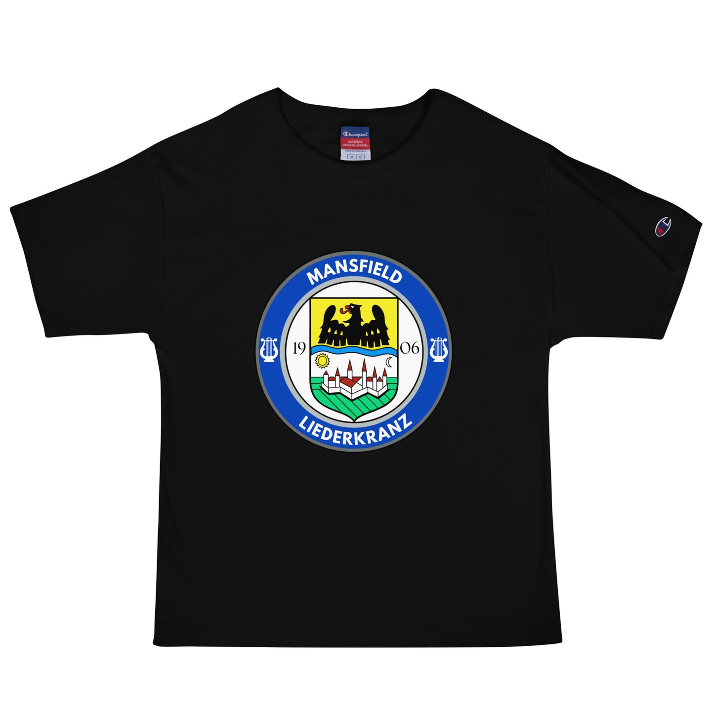 Signature | Champion T-Shirt | Liederkranz Soccer Club | Badge Logo