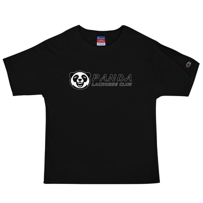 Signature | Champion T-Shirt | Panda Lacrosse Club | Crest Logo