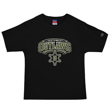 Signature | Champion T-Shirt | Southwest Outlaws | Frontier Athletics Logo