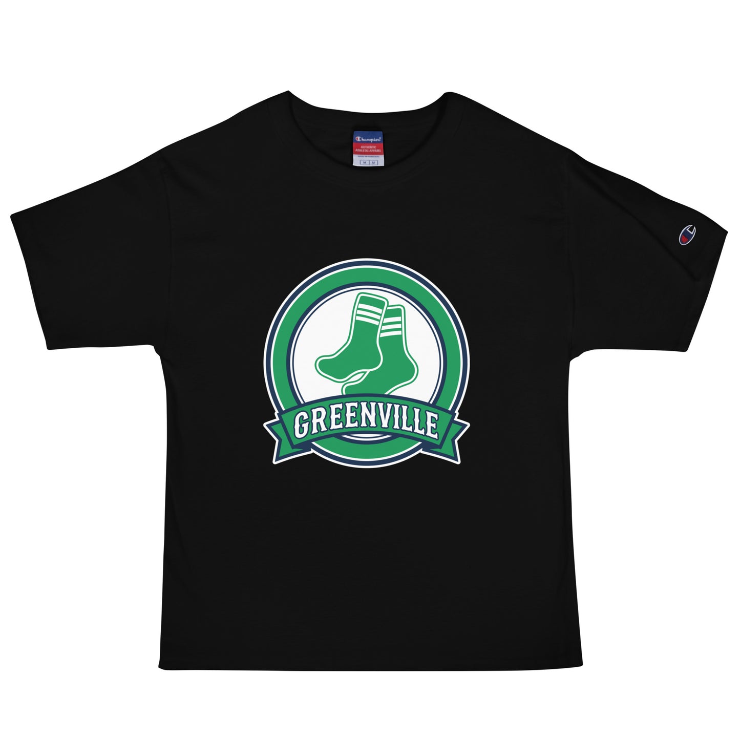 Signature | Champion T-Shirt | Greenville Sox | Badge Logo