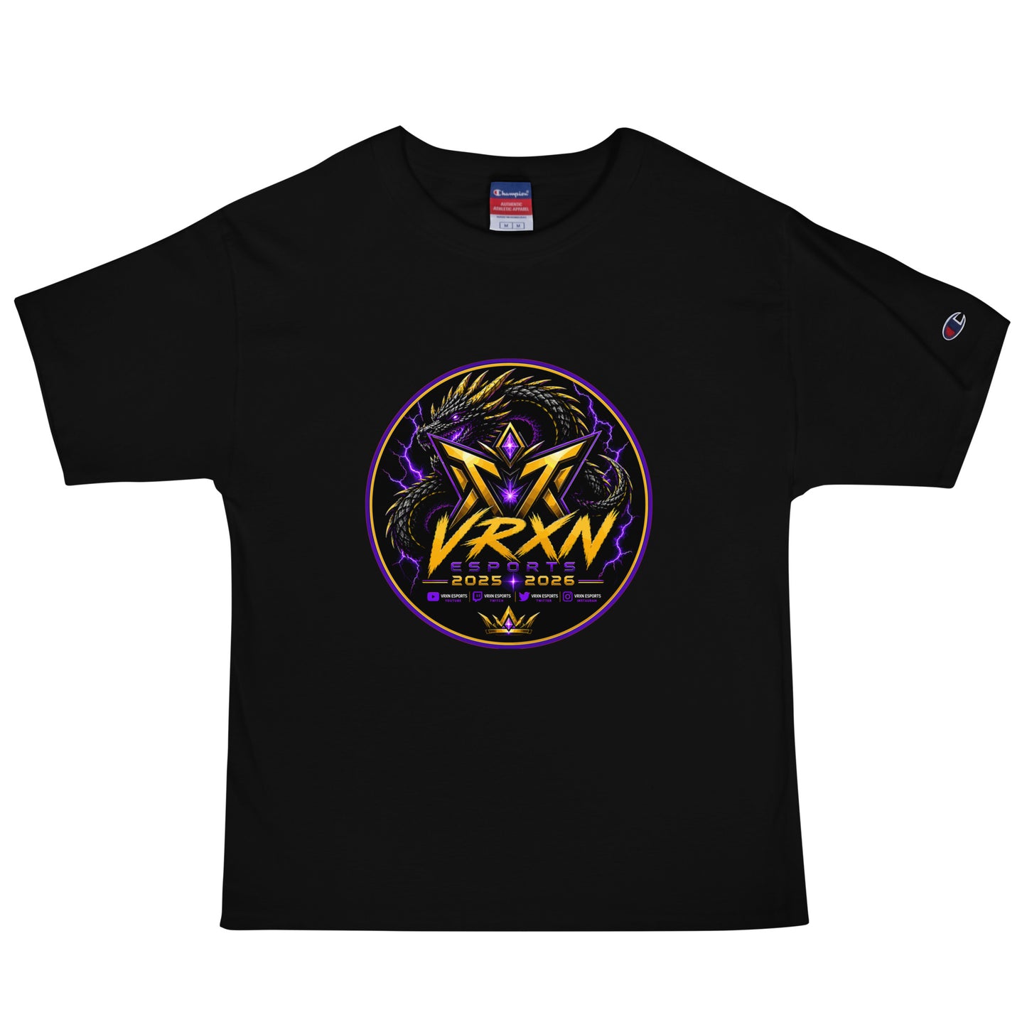Signature | Champion T-Shirt | VŘXŃESPORT | Titan Crest Logo