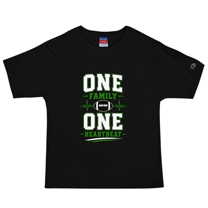 Signature | Champion T-Shirt | Celina Black Football | Modern Script Logo