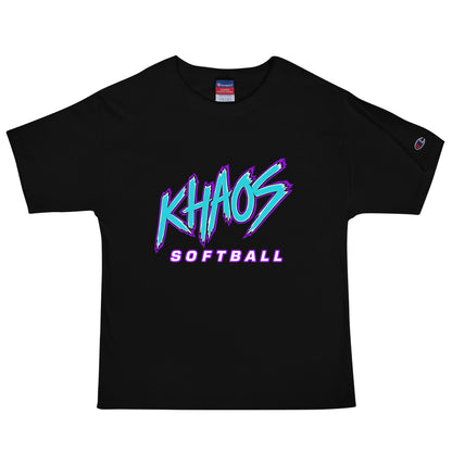 Signature | Champion T-Shirt | Khaos Softball | Atlhetics Logo