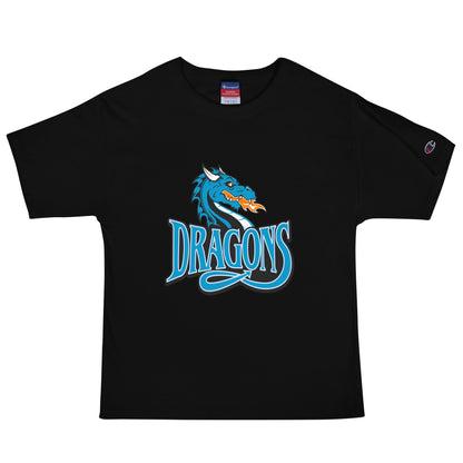 Signature | Champion T-Shirt | International Studies Middle School Volleyball | Emblem Logo