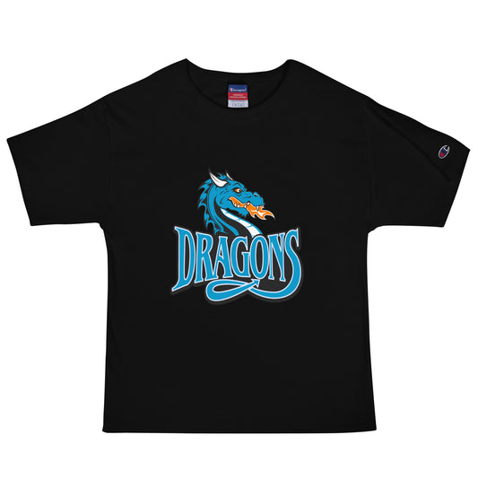 Signature | Champion T-Shirt | International Studies Middle School Volleyball | Emblem Logo