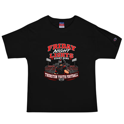 Signature | Champion T-Shirt | Thurston Youth Football | Vanguard Logo